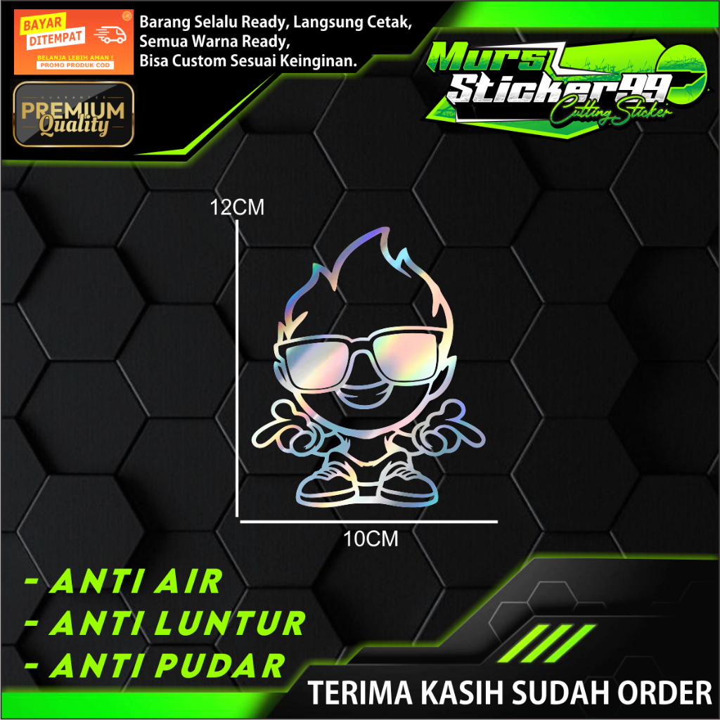 Sticker Cutting ANAK KEREN Cocok Untuk Motor Dan Mobil