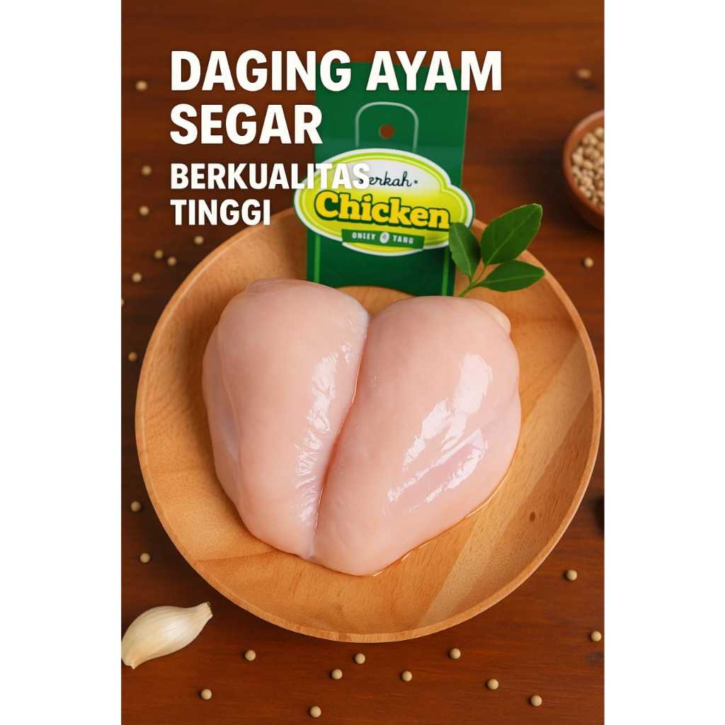 

Filet Dada 500g Ayam Organic Berkah Chicken Makanan Beku Makanan Sehat Makanan Halal Enak Bergizi