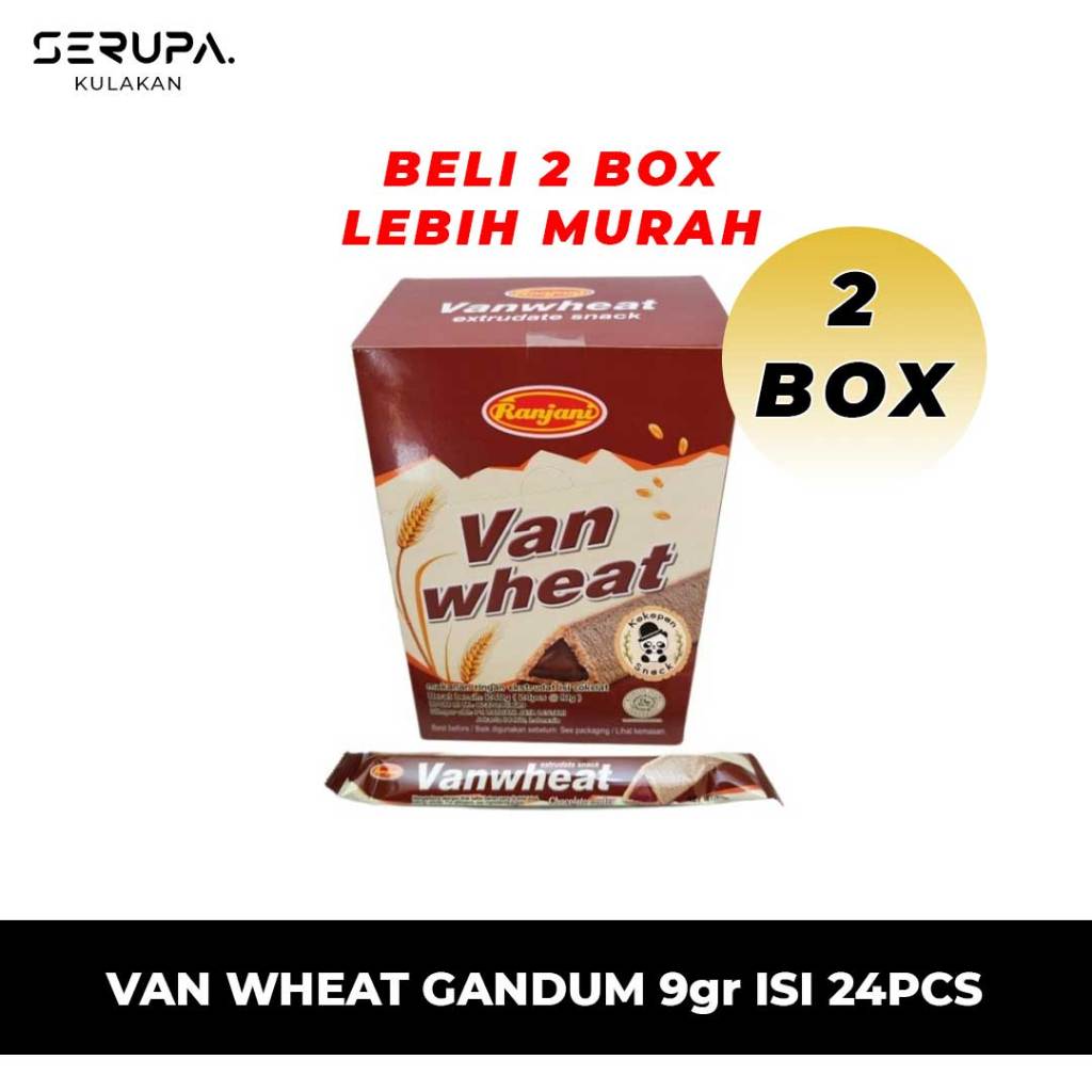 

Cemilan snack Beli 2 Box Van Wheat Harga Miring! Camilan Lezat, Dompet Hemat!
