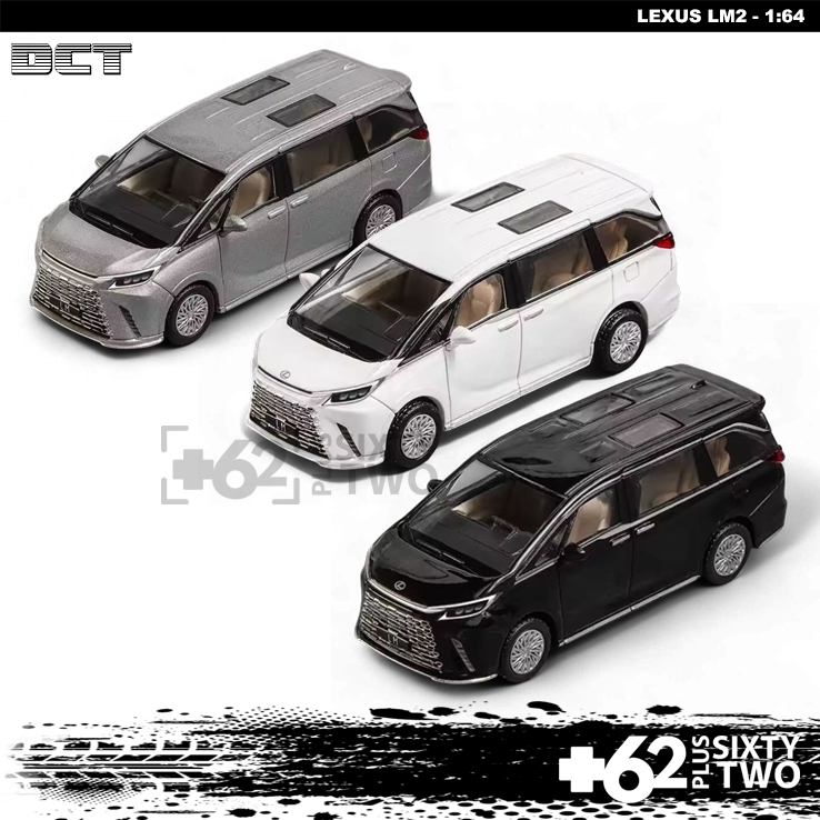 DCT Shadow Lexus LM2 1:64 Diecast mini scale MPV Japan Car JDM Lexus LM2 mobil miniatur