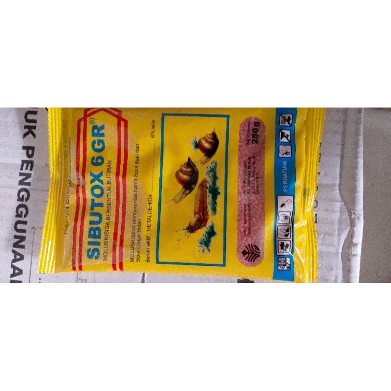 Sibutox 6 GR  / Racun keong Moluskisida