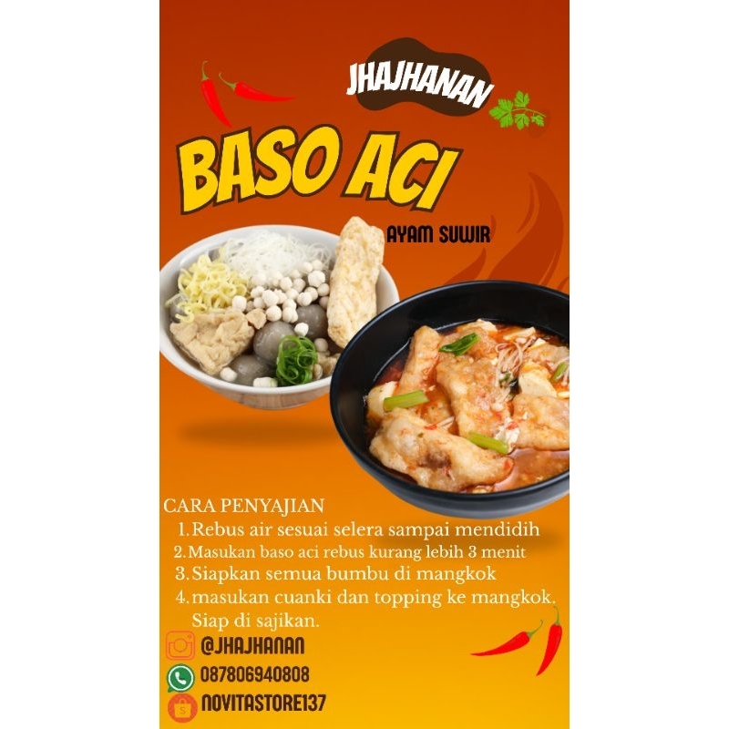 

Baso Aci Ayam Suwir