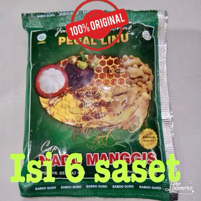 

sari manggis rasa madu 6saset