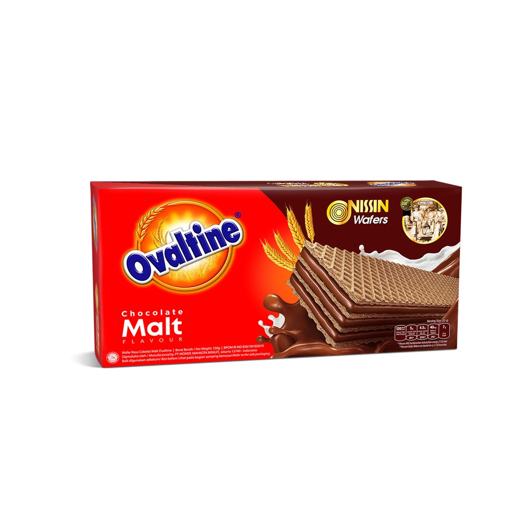 

NISSIN OVALTINE WAFER 133GR ( 30 PCS )