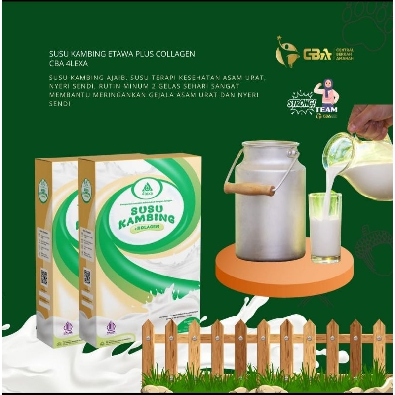 

Susu kambing Etawa+collagen CBA Original