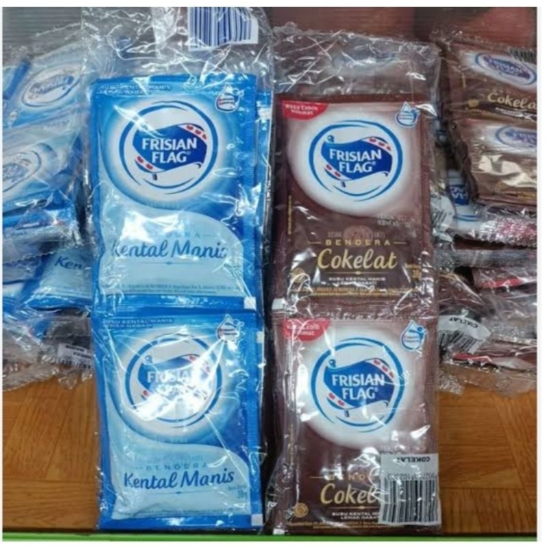 

PROMO ( SUSU SACHET FRISIAN FLAG 1 PACK isi 6 Sachet )