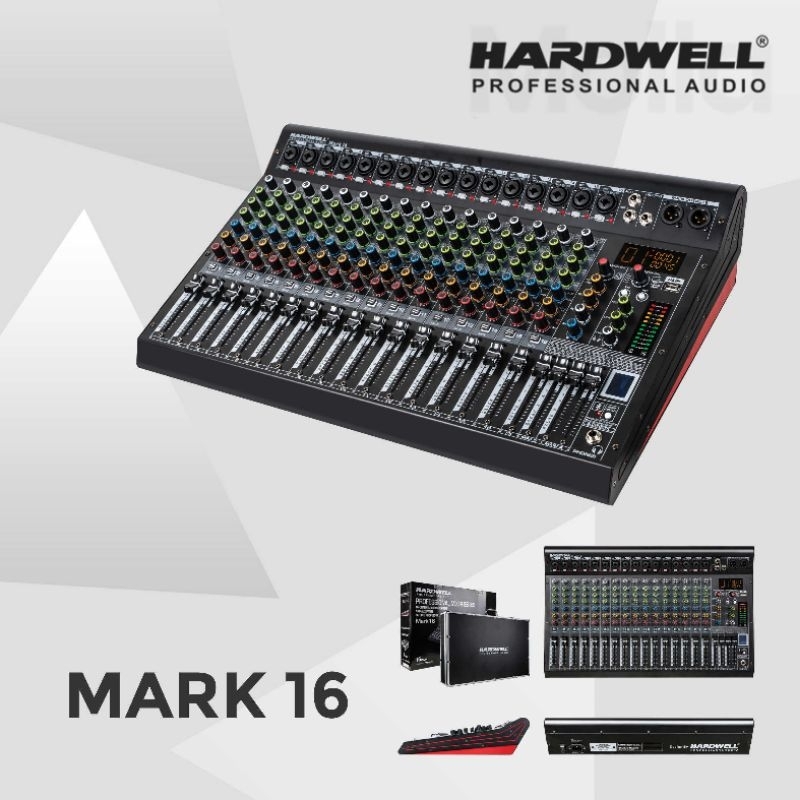 HARDWELL MARK-16 | Mixer 16 chanel | Mixer analog | Mixer | Hardwell | Mark16