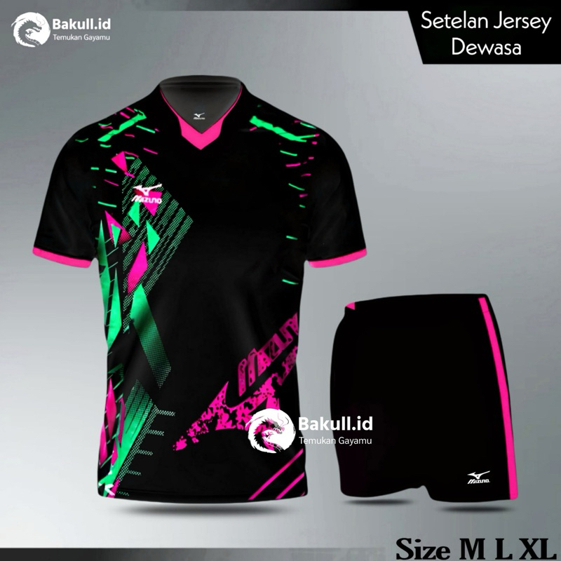 Setelan Jersey Bola Dewasa Baju Bola Futsal Pria Wanita Set Baju Celana