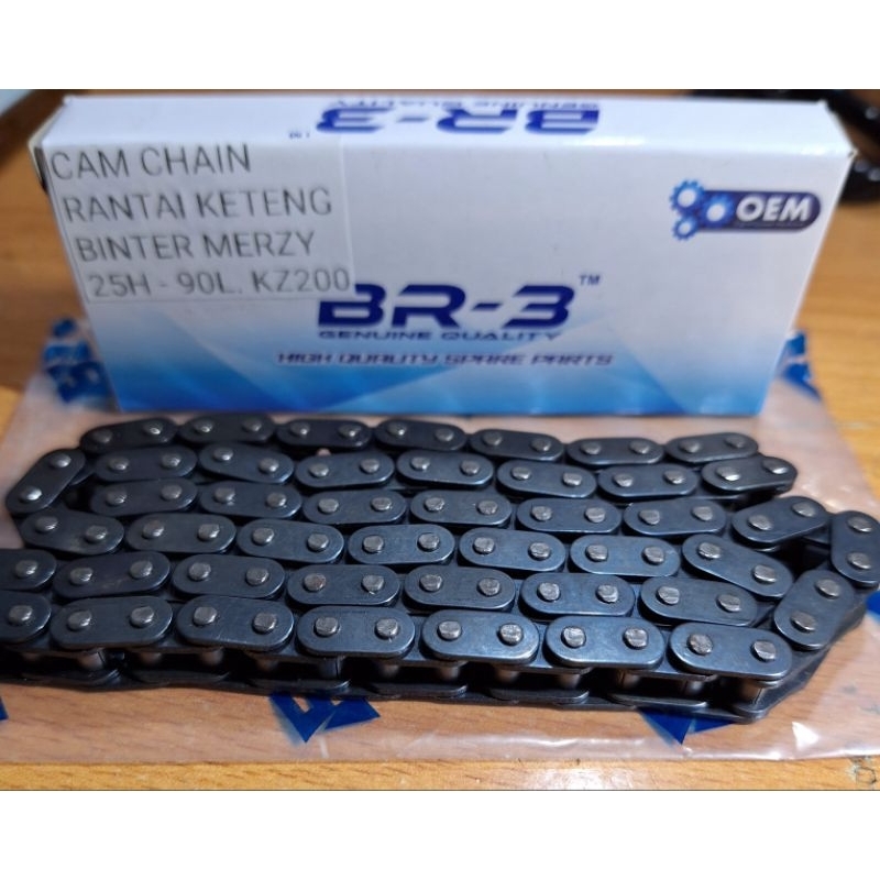 Rantai Rante Kamprat Keteng Mesin Kawasaki Binter Merzy KZ KZ200 KZ 200
