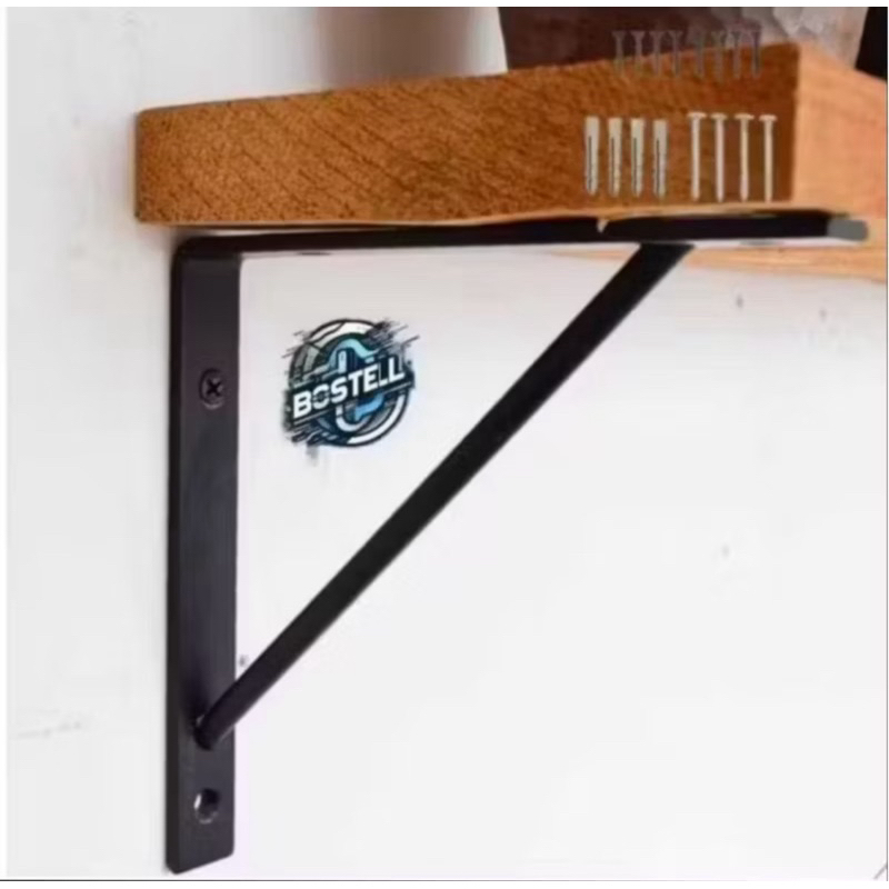 Bracket Besi Siku Rak Dinding Susun Tebal Panjang