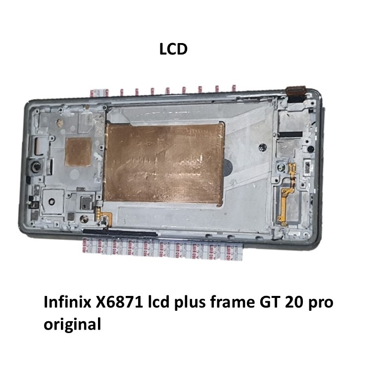 Lcd Infinix X6871 lcd plus frame GT 20 pro original