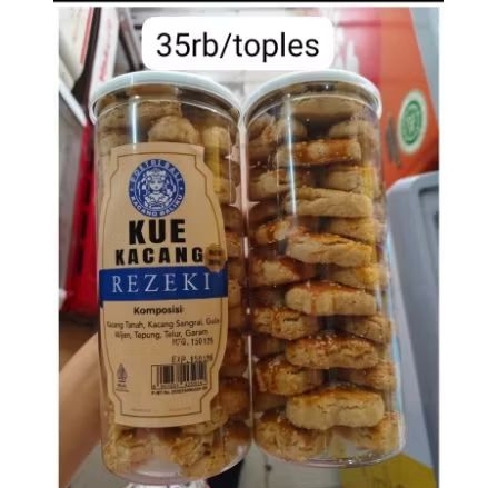 

kue kacang rezeki 35rb