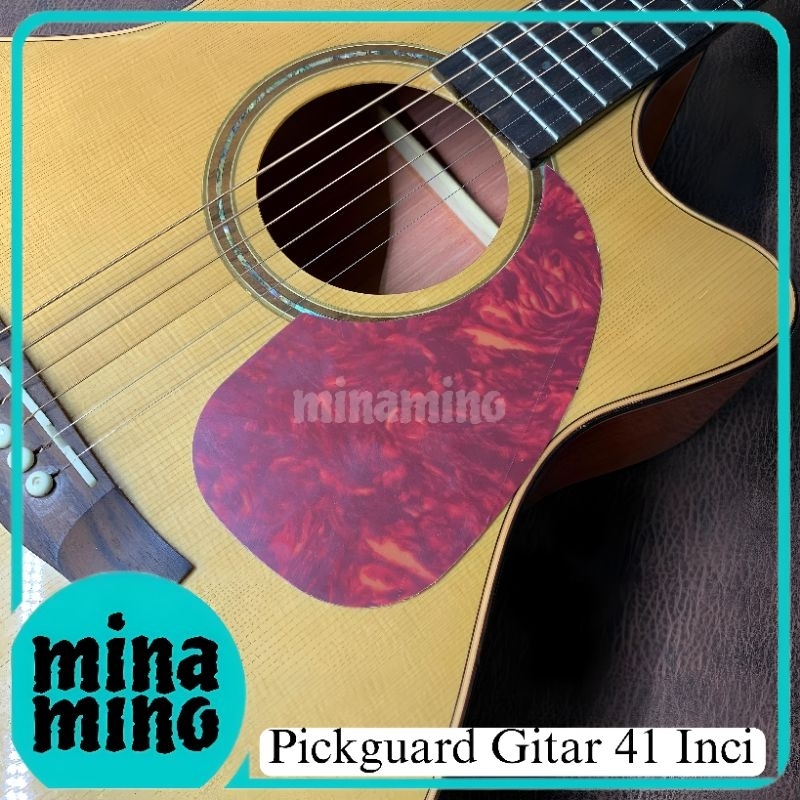 Pickguard Gitar Cort - Beskemer Gitar - Pick Guard Gitar - Stiker Gitar Pelindung Bodi Gitar 41 Inci