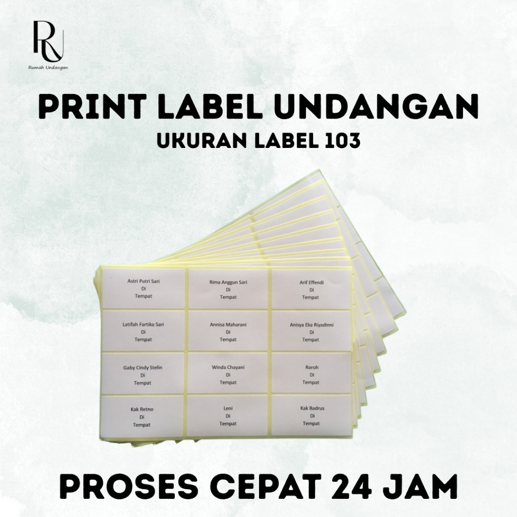 

Print Label Undangan Nama Tamu – Stiker 103 Siap Tempel