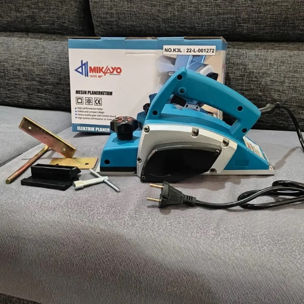 MODEL MAKITA Planner / Mesin Ketam Serut Kayu MIKAYO /Mesin Serut Kayu Ketam Pasah Planer Planner / 