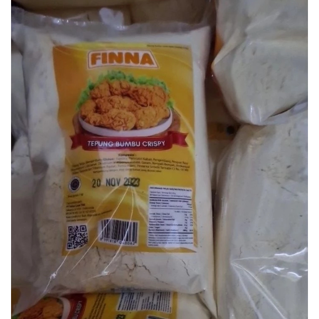 

FINNA TEPUNG GORENG AYAM CRISPY 1 KG / TEPUNG FINNA CRISPY 1KG