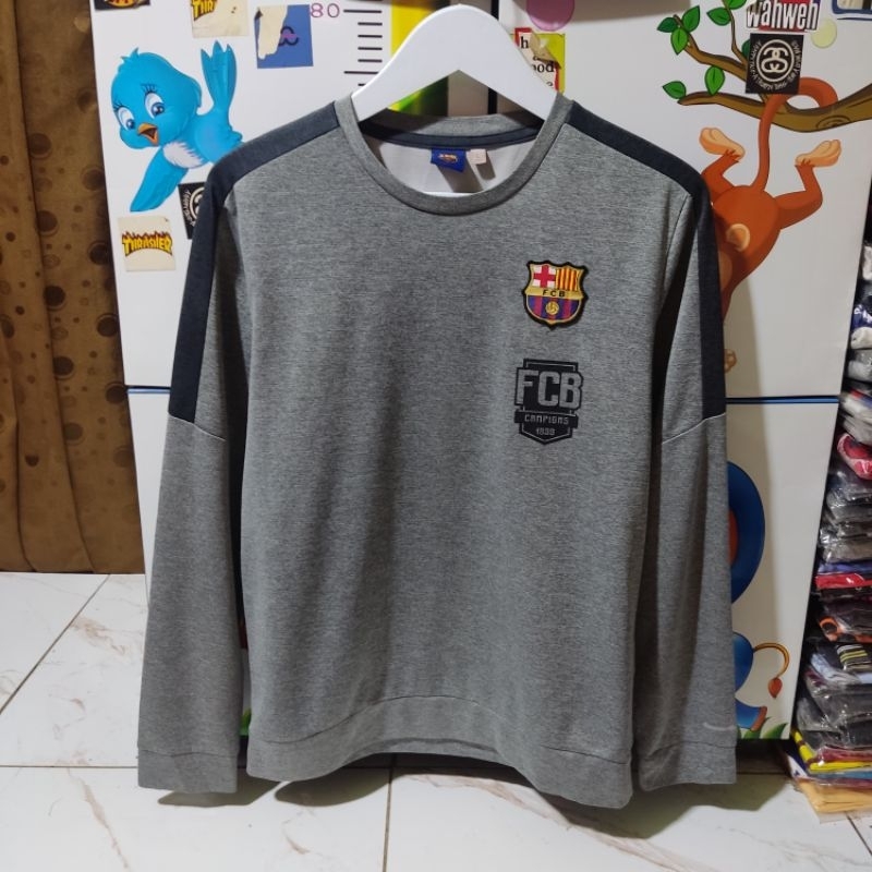 Kaos Jersey long Sleeve Barcelona FC 2018 Size L