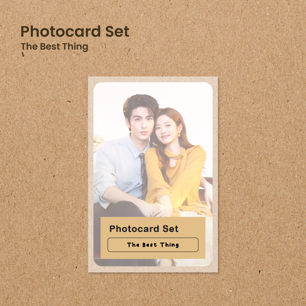The Best Thing Fanmade Photocard - Zhang Ling He, Xu Ruo Han