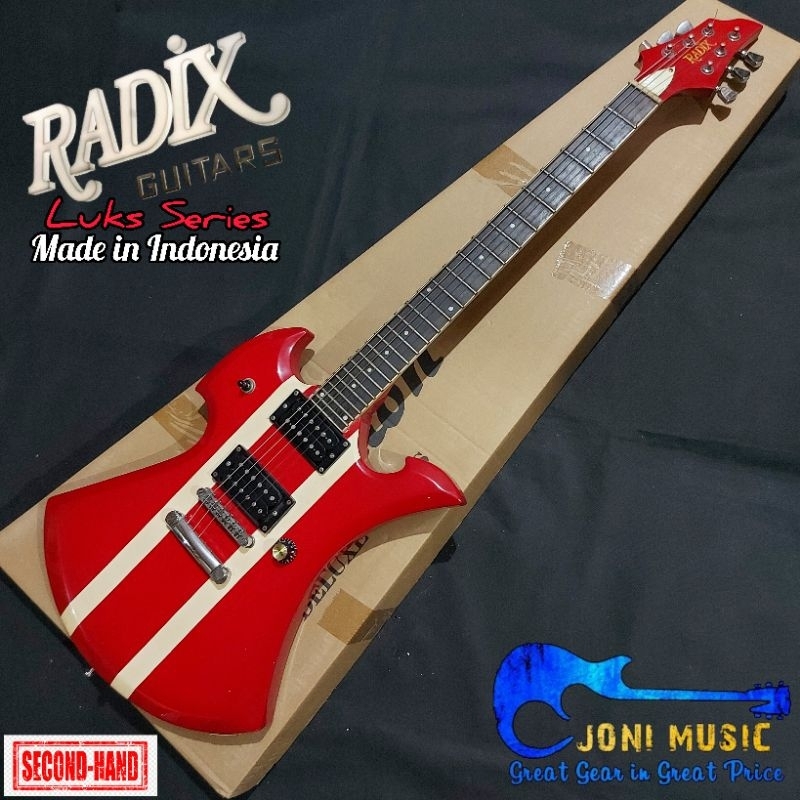 Gitar Radix Luks Buluk ex Superglad Signature Series Original Made in Indonesia