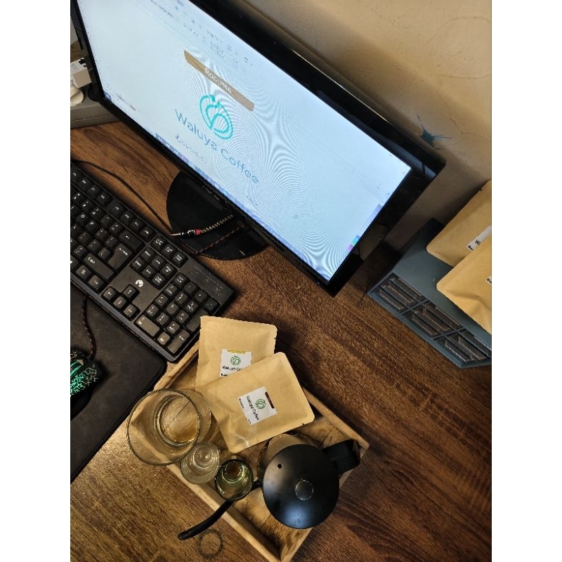 

drip coffee bag (kopi dengan filter) honey gunung halu