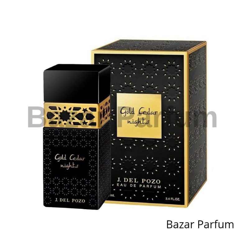 Parfum Pria J Del Pozo Gold Cedar Nights EDP Original