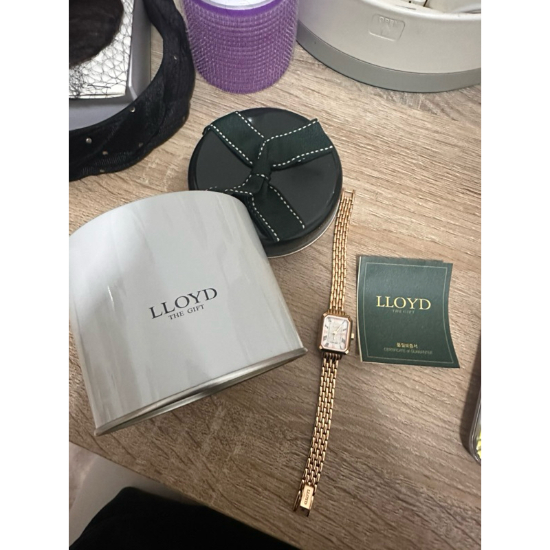 preloved jam tangan lloyd korea rose gold vintage kecil mini small watch bekas second