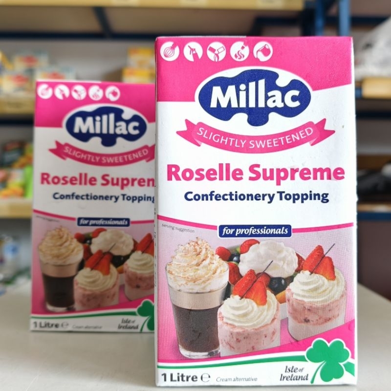 

Millac Roselle Supreme / Millac Whipping Cream 1Liter / Milac Roselle Supreme / Milac Whipping Cream