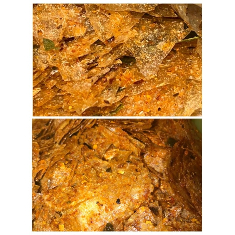 

Keripik Kaca Kripca Pedas Daun Jeruk 1 Pak