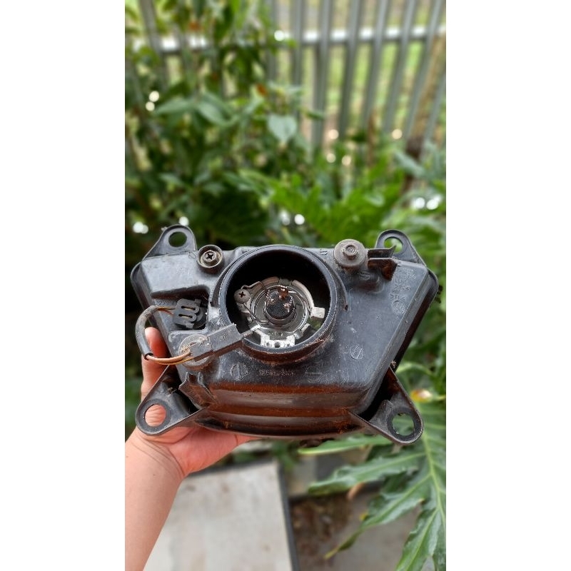 Lampu Ninja  RR Old  Reflektor RR Old Original Copotan