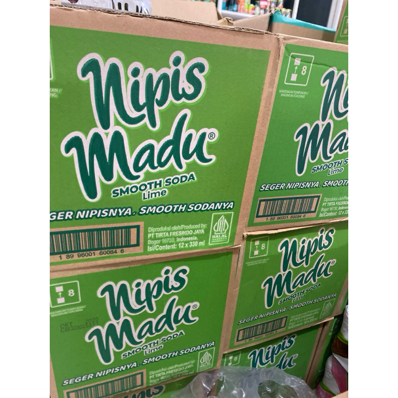 

Nipis Madu Smooth Soda Lime 12x330ml