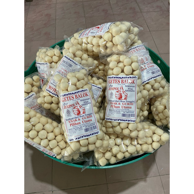 

Getes Cap Jempol / Getes Balok / Getes Bangka / Snack Khas Bangka / Netto: 250gr
