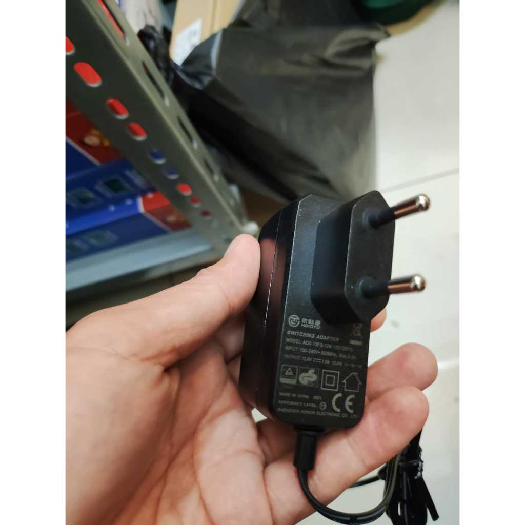 Adaptor Fingerprint Access Door 12V 1A Pure / Akses Door Bisa Buat Dvr Cctv Decoder