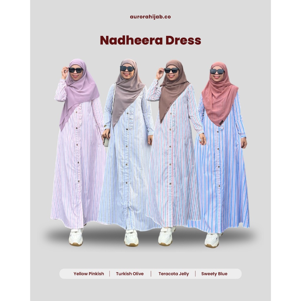 Nadheera Dress By Aurora Hijab