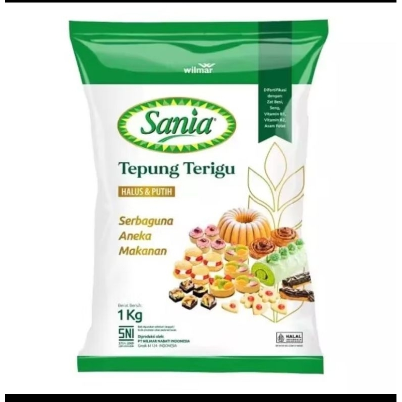 

Tepung Terigu Sania 1 kg