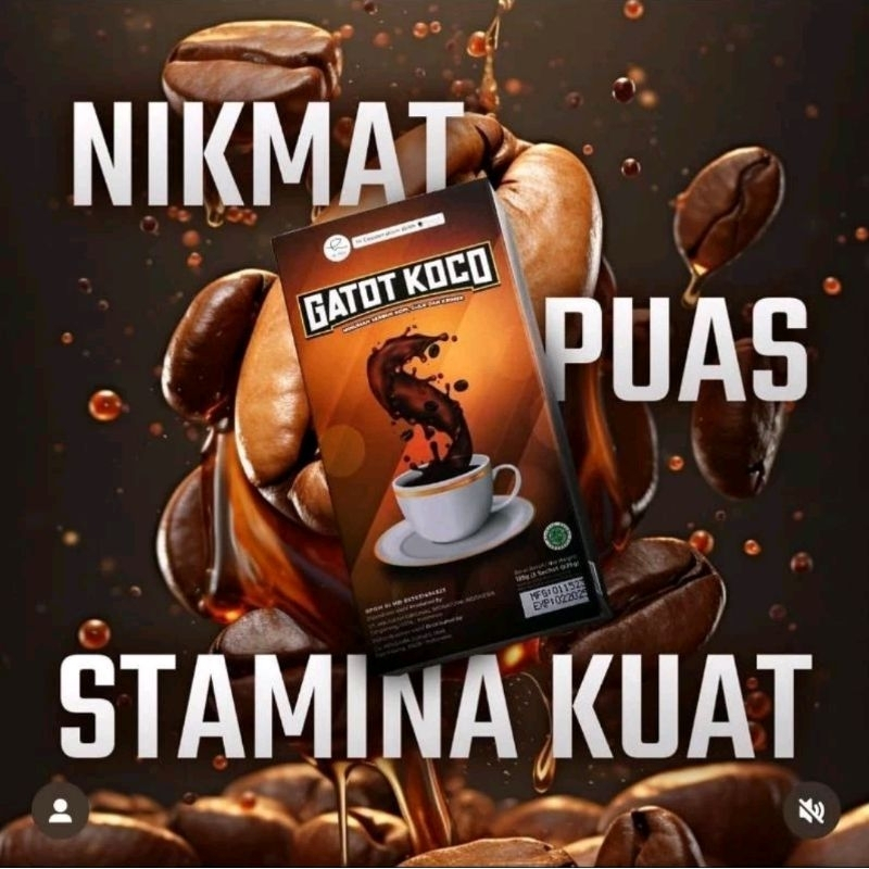 

Gatot Koco by Dr Richard Lee 1 Box - Kopi Vitalitas Pria | Stamina Pria Tahan Lama