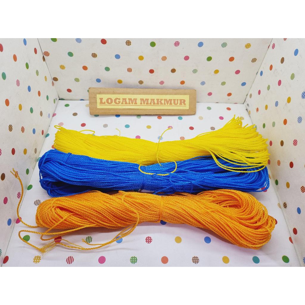 [FLASH SALE] 1 PC - TALI TAMPAR PLASTIK KECIL 1MM & 1,5MM UNTUK LAYANGAN JARING & PENGIKAT