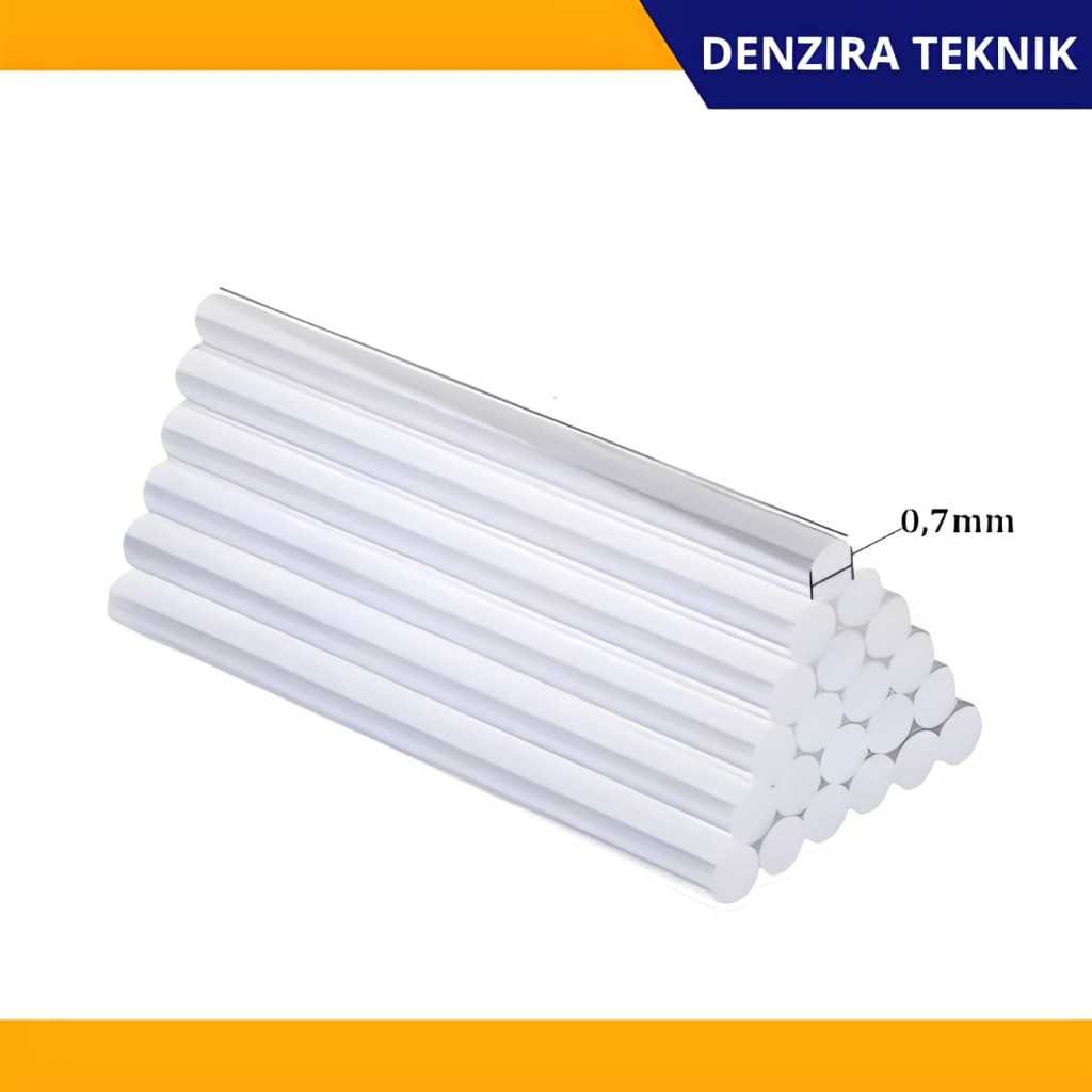 

Glue Stick Kecil/Lem Bakar 7mm/Lem Tembak Bening