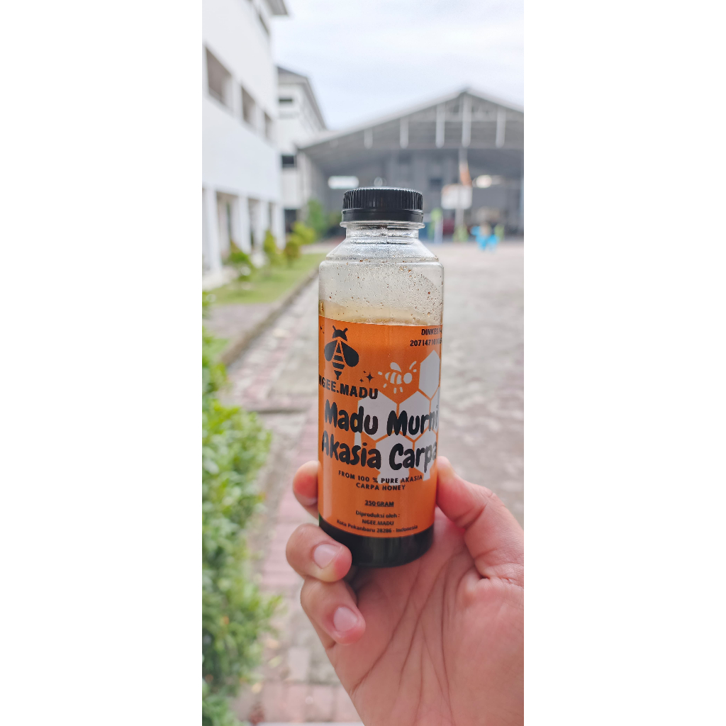 

Madu Asli Murni 100% Tanpa Campuran Glukosa & Fruktosa Berat 250gr | Akasia Carpa