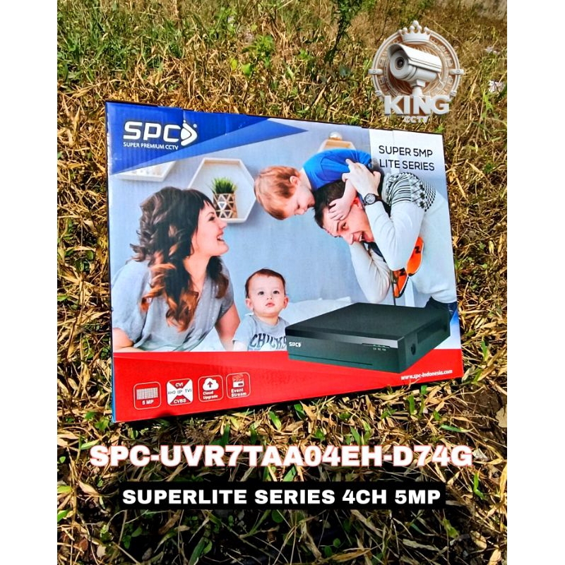 DVR / UVR SPC Superlite 5 MP - 4Channel UVR7TJ04EH-D54G H 265+