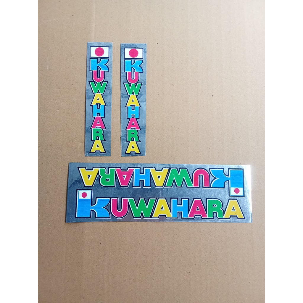 Decal Stiker Sepeda Kuwahara