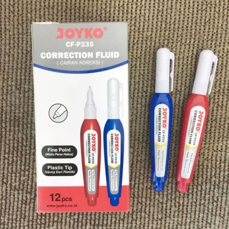 

CORRECTION FLUID / STIPO CAIR PANJANG JOYKO TIP X JOYKO CF-P235