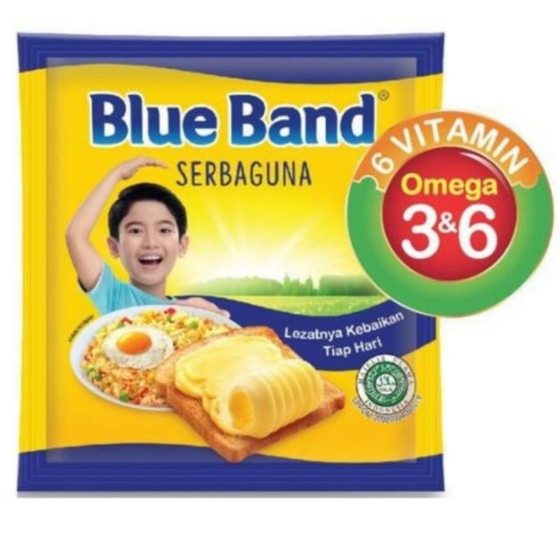 

mentega blue band blueband 200 gram sachet