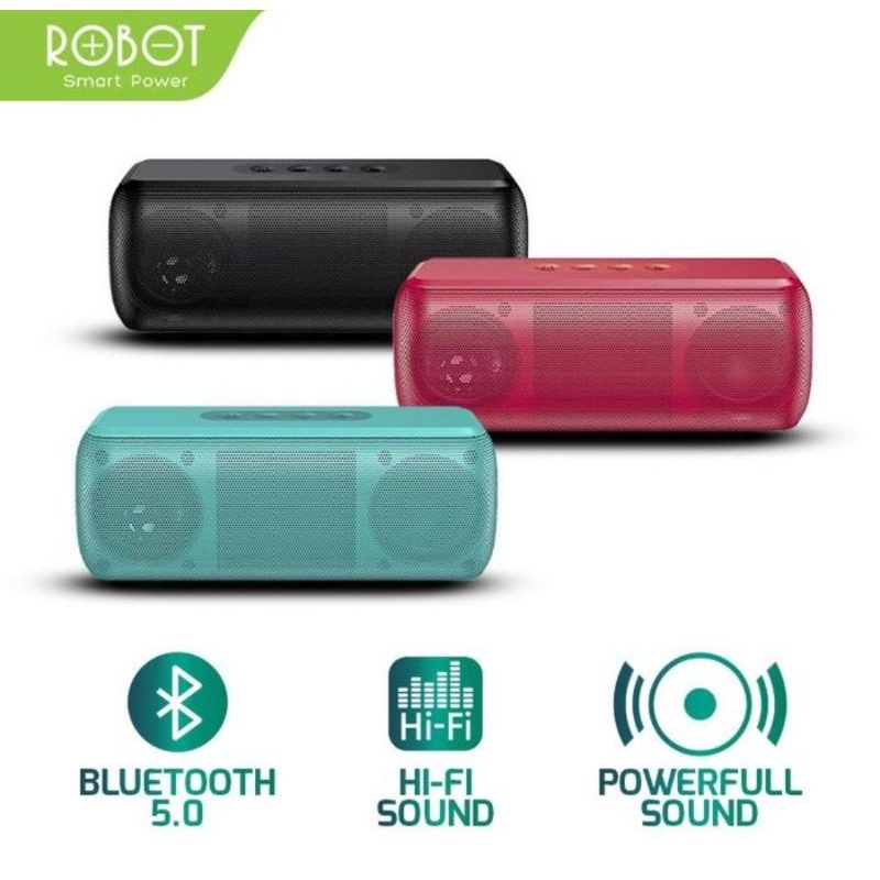 speaker bluetooth robot RB 220 speaker portabel robot live time musik hingga 8 jam garansi.