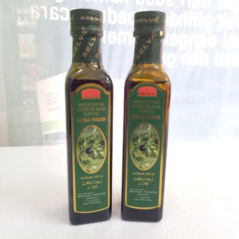 

Minyak Zaitun SELVA 250ml Exstra Virgin l Zaitun Selva Exstra Virgin Oil