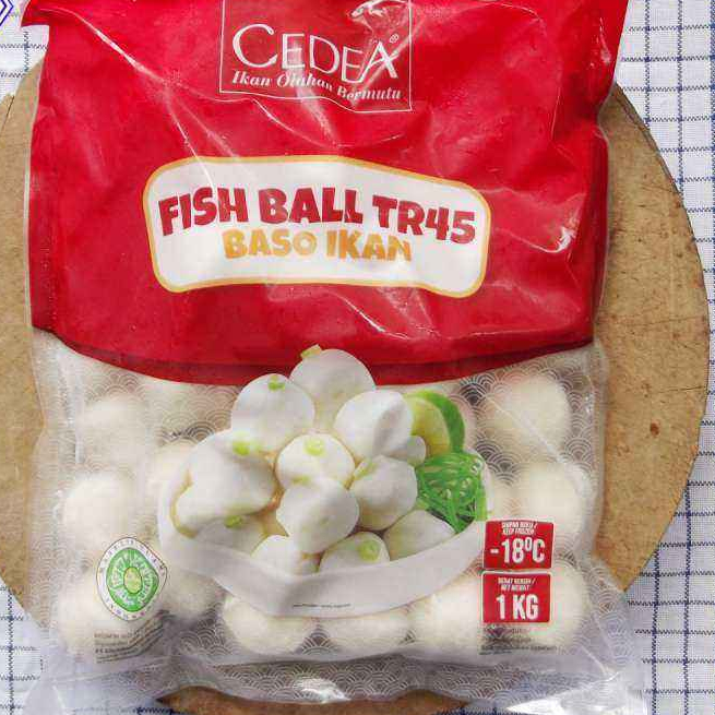 

CEDEA Fish Ball (Baso Ikan) TR45 1kg 45pcs