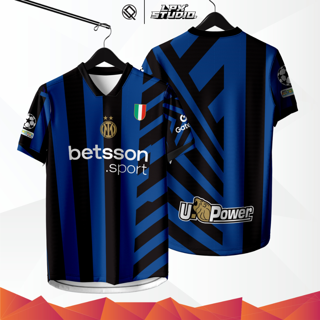 Jersey Inter Milan Betsson  / Jersey Inter / Kaos Inter / Jersey Bola / Jersey Vintage