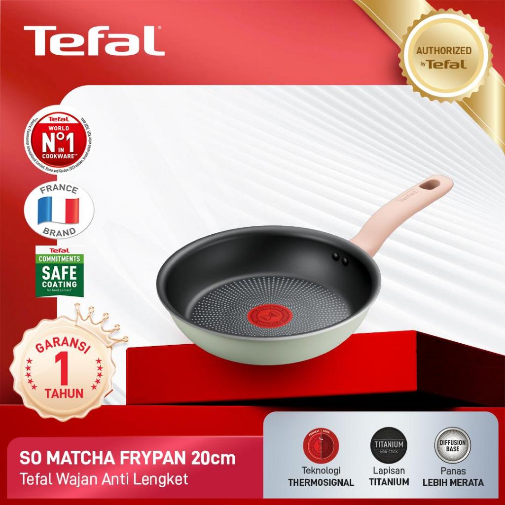 Tefal So Matcha Frypan 20 cm - Tefal Panci Frypan 20cm Anti Lengket