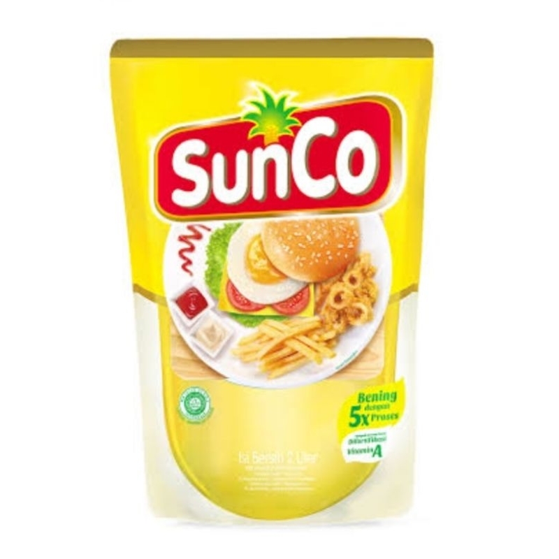 

Minyak Goreng sunco dan Rose brand 2 liter