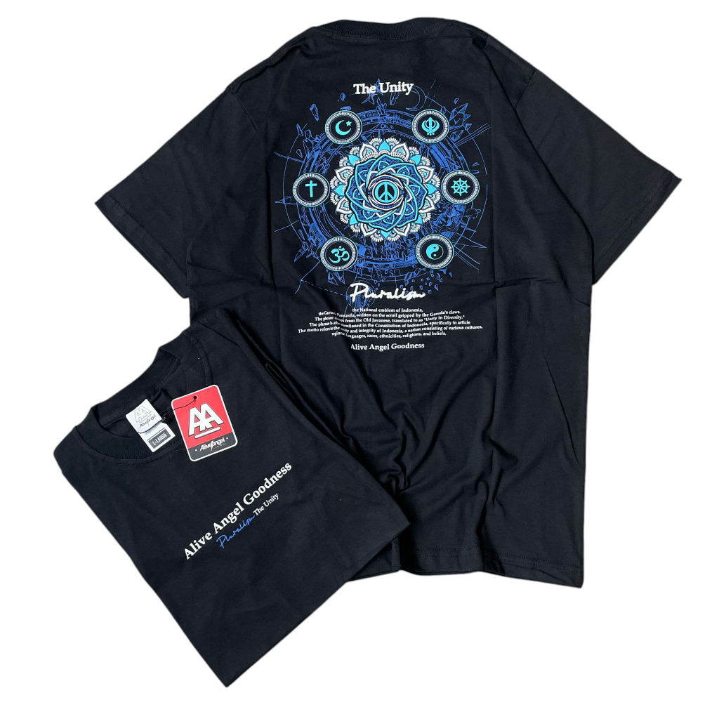 KAOS PLURALISME PRIA DISTRO THE UNITY ORIGINAL ALIVE ANGEL / KAOS DISTRO PREMIUM / KAOS DISTRO REGUL