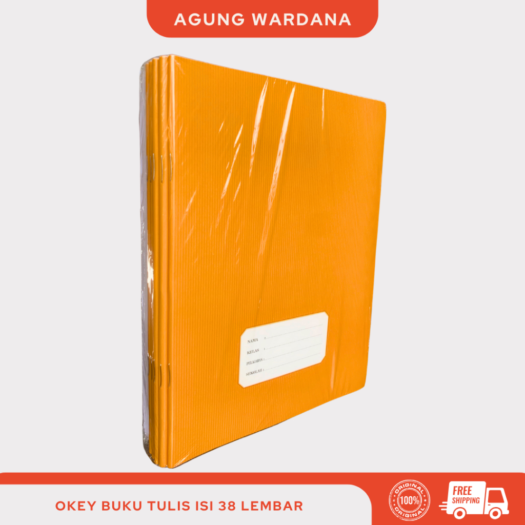 

BUKU TULIS OKEY BUKU GARIS ISI 38 LEMBAR